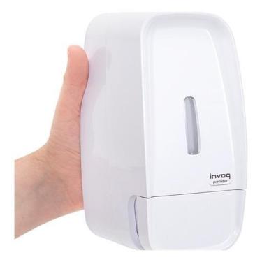 Imagem de Saboneteira Dispenser Líquido Invoq Compacto Branco - Premisse, Compac