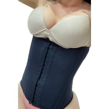 Imagem de Cinta Modeladora Redutora Feminina 12 Barbatanas Abdômen P01 - Fanátic