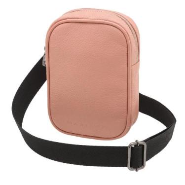 Imagem de Bolsa Crossbody de Couro Mariart Lolla, Rosê