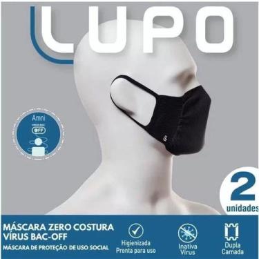 Imagem de Kit mascaras Lupo adulto em poliamida - Trifil, Lupo Adulto 2 peças