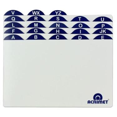 Imagem de índice para Fichário A-Z 5X8 Cartão - 12,5X20CM - Acrimet