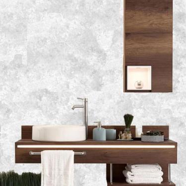 Imagem de Papel de Parede  Textura Cimento Queimado (folha med. 90x300 cm) - Dec