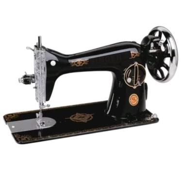 Imagem de Máquina de Costura Reta Pretinha Fly Semelhante a Singer 15c Corpo Fer
