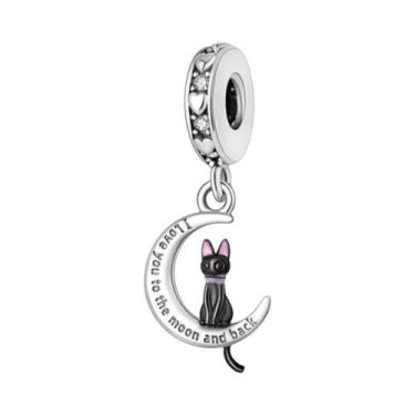 Imagem de Amuletos de Trevo Verde para Pulseira de Prata Esterlina 925 - Acessór