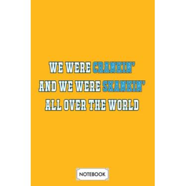 Imagem de Crankin Skankin Music Notebook: Lined College Ruled Paper, 6x9 120 Pages, Journal, Matte Finish Cover, Diary, Planner