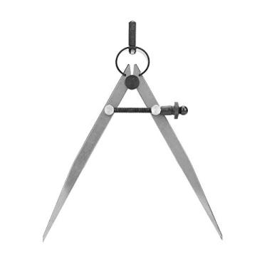 Imagem de Bússola Artesanal de Couro de Aço 45#, Divisor de Asa Bússola Divisor de Mola Calibre Bússolas de Couro Bússola Profissional Ferramenta de Desenho de Bússola para Desenhar (150mm)
