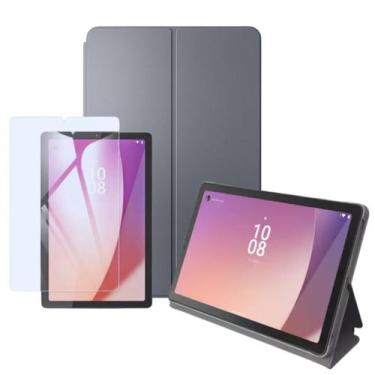 Imagem de Capa Estojo Folio Case Para Tablet Lenovo Tab M9 com Película Smart Ca