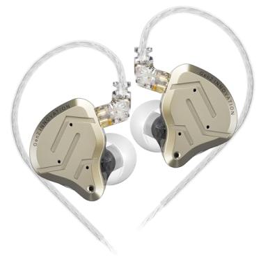 Imagem de KZ ZSN Pro 5.1 cm-Ear Monitors Fones de ouvido de metal 1BA+1DD Tecnologia híbrida HiFi Bass Clear Sound IEMs Fones de ouvido com cancelamento de ruído com fio para músicos cantores audiófilos