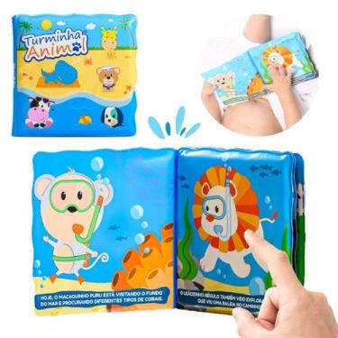 Imagem de Livro para banho turminha animal - UNIK BABY