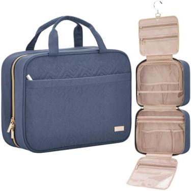 Imagem de Bolsa de Higiene de Viagem NISHEL para Mulheres - com Organizador Susp