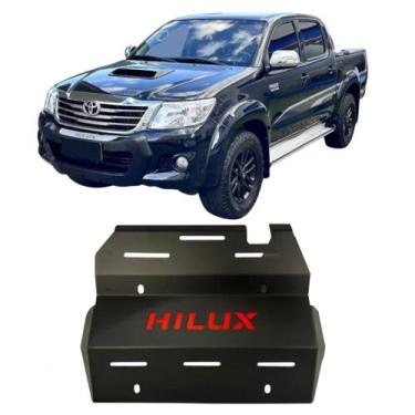 Imagem de Protetor Motor Carter Hilux CD 2005 a 2015 Preto - C&K