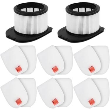 Imagem de Filtro de substituição IZ862H Lichelete para aspirador de pó sem fio Shark IZ862H Stratos, inclui 2 pacotes de filtros HEPA e 6 pacotes de espuma e kit de filtro de feltro