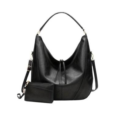 Imagem de Bolsa Tote Feminina de Couro - Grande Capacidade, com Alça Removível e