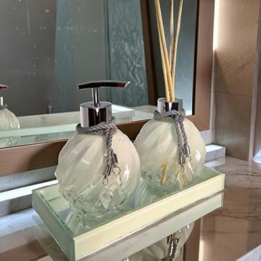 Imagem de Kit Banheiro Luxo Lavabo Decoração Escritório Banheiro Presente