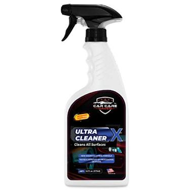 Imagem de CAR CARE HAVEN Ultra Cleaner X (473 ml) - Limpador de interiores multisuperfícies multiuso para estofados, assento de couro, painel, acabamento de assentos de plástico, vinil, pano, borracha, tapete