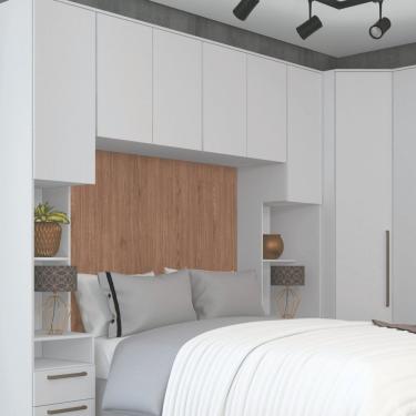 Imagem de Módulo Aéreo 2 Portas Requinte+ Móveis Castro Duna Line