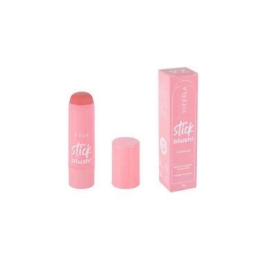 Imagem de Blush Stick Vizzela em Bastão 7g - Vegana Longa Duração Efeito Natural