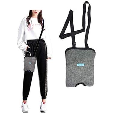 Imagem de Suporte De Bolsa De Cateter Draiage Bag Covers, Kit De Suporte De Perna De Cateter Urie, Transportadora De Cuidados De Draiage Uriary Com Alça De Ombro Ajustável Para Casa, Viagem, 2000ml