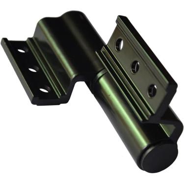 Imagem de Dobradiça De Porta De Liga De Alumínio, Ponte Quebrada Diy, Longa Vida útil Durável, Adequada Para Portas E Janelas, Black Left