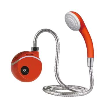 Imagem de Chuveiro Ducha Portátil Bomba Submersa Recarregavel Viagem