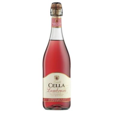 Imagem de Vinho Frisante Cella Lambrusco Rose (750ml)