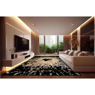 Imagem de Passadeira Marbella Elite Cyclone Black Meteoro 060x180 cm - Antiderra