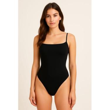 Imagem de body alcinha básico feminino - KGEBTE, Preto, M