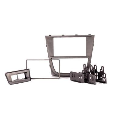 Imagem de Moldura Painel 2 Din Dvd Gol G5 Saveiro Voyage Preto 09 A 12