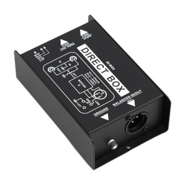 Imagem de JWQFBC Caixa Direta Passiva, Caixa Direta, Caixa de áudio de Alta Impedância para Baixo, para Performance Ao Vivo, Profissional E, Mono