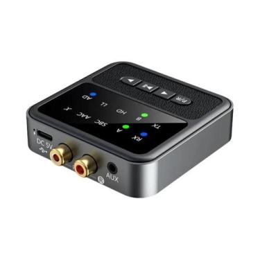 Imagem de Adaptador HiFi Multiponto Bluetooth 5.4 Com Receptor E Transmissor De 