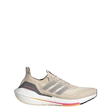 Imagem de adidas Men's Ultraboost 21, Halo Ivory/Night Metallic/Solar Gold, 9D