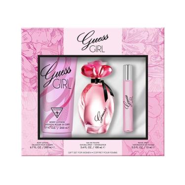 Imagem de Conjunto de perfumes GUESS Girl Eau de Toilette para mulheres 100mL + Acc