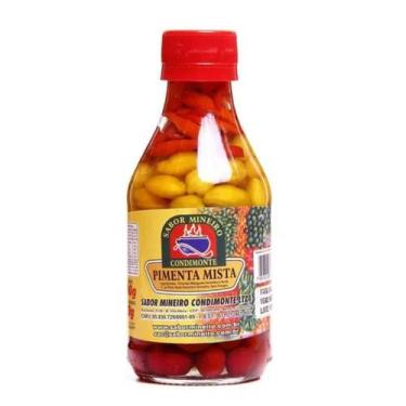 Imagem de Pimenta Mista - conserva 200g - Aroma d minas