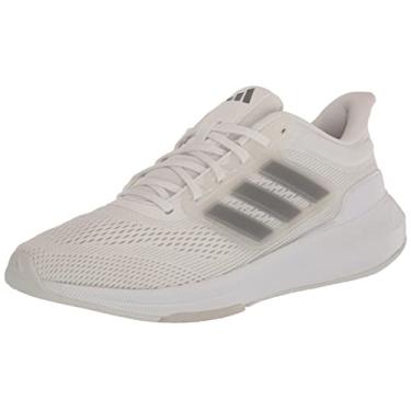 Imagem de adidas Tênis de corrida masculino Ultrabounce, Branco/cinza/branco cristal, 43