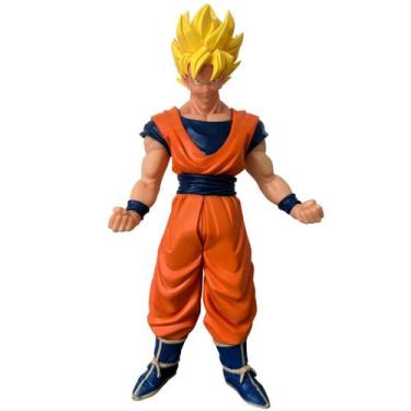 Imagem de Boneco Goku Grande Dragon Ball Z 45cm Super Sayajin Amarelo - TOYSMART