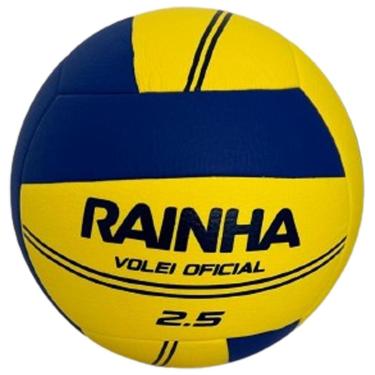 Imagem de Bola Rainha Volei Oficial 2.5 Unissex - Amarelo e Roxo-Unissex