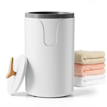 Imagem de EUHOMY Aquecedor de toalha grande, balde de aquecimento de toalha grande de 20L para spa, desligamento automático, temperatura e tempo ajustáveis, aquecimento rápido e uniforme, balde de aquecimento