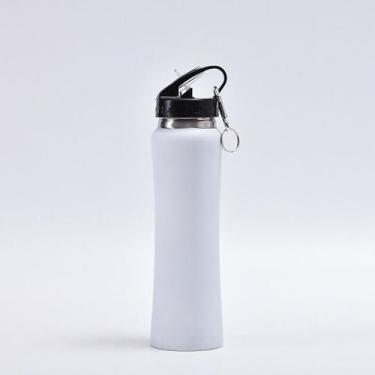 Imagem de Garrafa Térmica Inox Escolar Academia Água /suco Quente/frio - Sou Mai