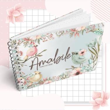 Imagem de Livro do Bebê MENINA para acompanhar da gestação aos 5 anos