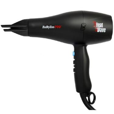 Imagem de Secador BaByliss PRO Heat Wave Iónico Preto 9000, 110V