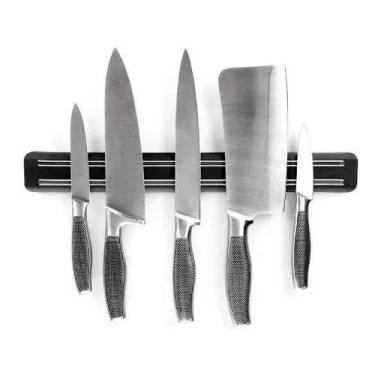Imagem de Barra Magnética 33 cm Para Facas e Ferramentas Parede Cozinha Churrasco