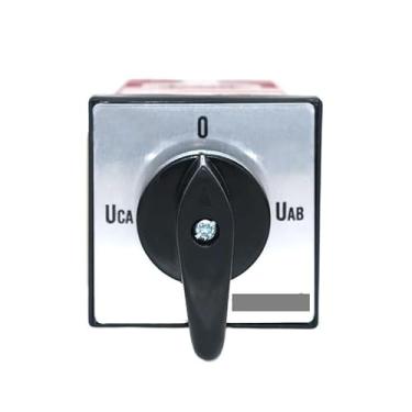 Imagem de LW12-16/YH2.2 2 Fases 8 Parafusos Circuito Voltímetro Medição Seletor Rotativo Interruptor Rotativo 16A