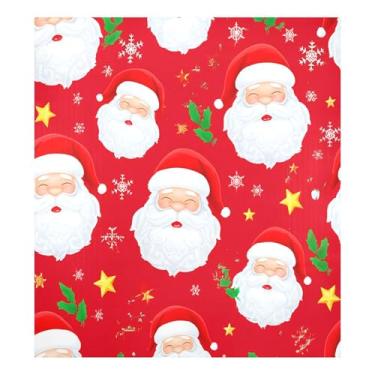 Imagem de SEHANY Capa magnética para lava-louças de Papai Noel, adesivos magnéticos para decoração de Natal antiarranhões para painel de geladeira e lava-louças, decoração de Natal de cozinha doméstica 58 x 66