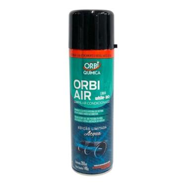 Imagem de Orbi Química Higienizador de Ar Condicionado Automotivo, 200ml, Fragrância Acqua