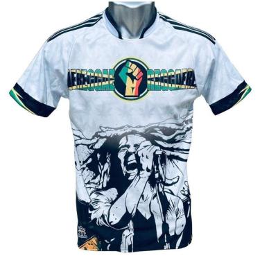 Imagem de Camisa | camiseta Bob Marley Reggae Jamaica Branca - G-Masculino