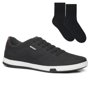 Imagem de Kit Sapatênis Pegada Element Masculino + Par de M-Masculino