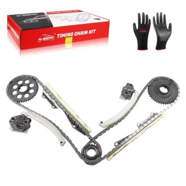 Imagem de YA-MAYPAY Kit de corrente de distribuição do motor com tensor e guia [serve para SOHC, V8 281CI 4.6L] Compatível com Ford Crown Victoria, E-150 Econoline, Expedition, F-150