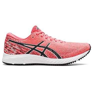Imagem de ASICS T nis de corrida feminino Gel-DS Trainer 26, Coral Blazing/Preto, 8
