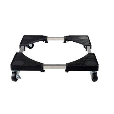 Imagem de Carrinho Multiuso Lavadora,Tanquinho Colormaq,Suggar,Preto - Aj Som Ac