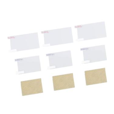 Imagem de aqxreight Protetor de Tela de 3 Pacotes para Console 3DS XL LL Portátil PET Protetor de Tela de Console de Jogos A Parte Inferior Oferece Ao 3DS Este de Cobertura Portátil para tecnologia. Ofertas para